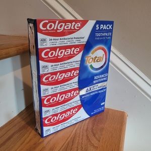 NEW Colgate Total Toothpaste 5 Box Pack